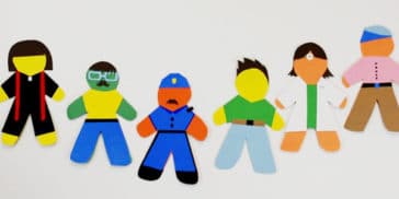 Paper people