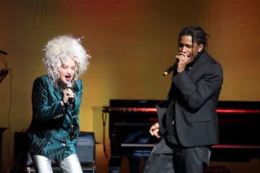 Cyndi with A$AP Rocky