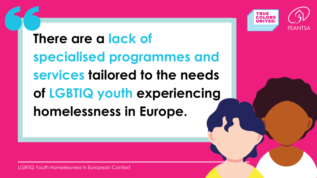 LGBTIQ Youth Homelessness in Europe